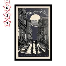 the lone bellow 10th anniversary tour 2024 poster