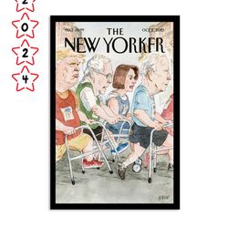 the new yorker the race for office oct 2 2023 poster
