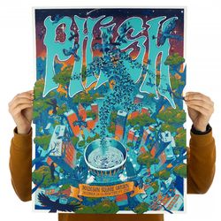 Phish Dec. 28-31 2023 the Garden New Your, NY Tour Poster