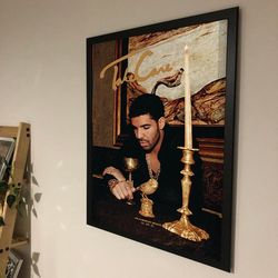 Drake 'Take Care' Poster, Rapper, Music Poster, No Framed, Gift