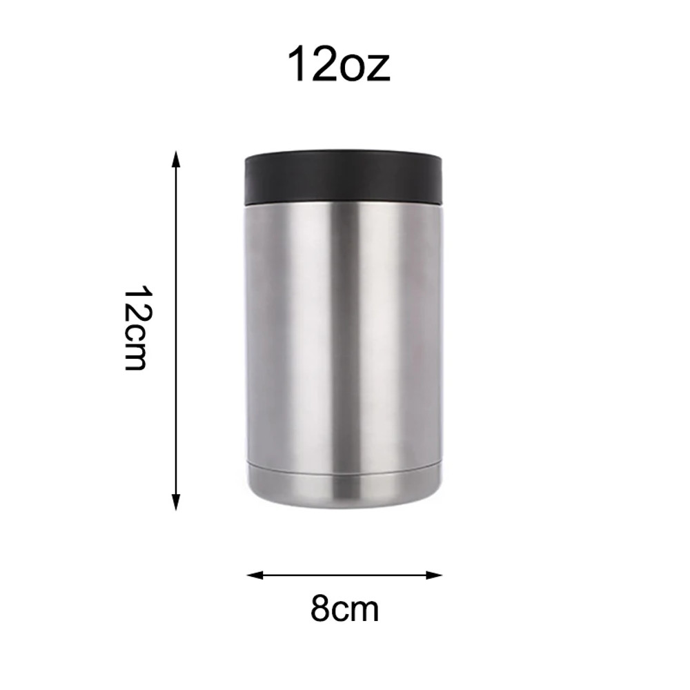 Stainless Steel Beer Bottle Cooler Double Wall Vacuum Insulated Cold Keeper CanBottle Holder Durabl 5
