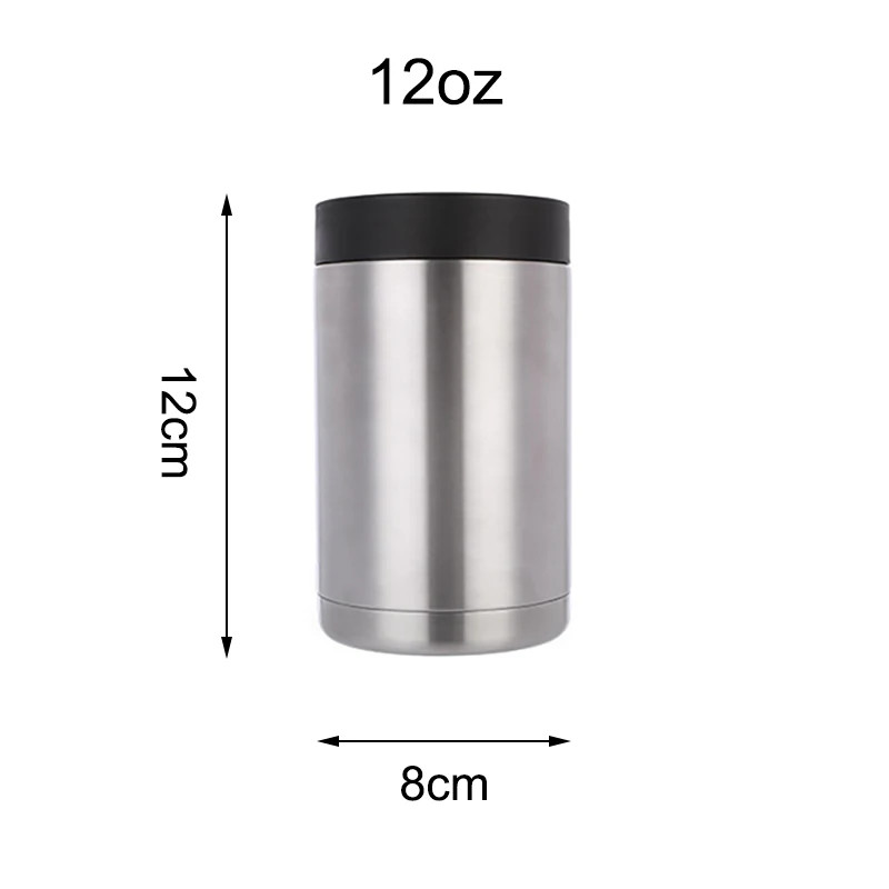 Stainless Steel Beer Bottle Cooler Double Wall Vacuum Insulated Cold Keeper CanBottle Holder Durabl 5