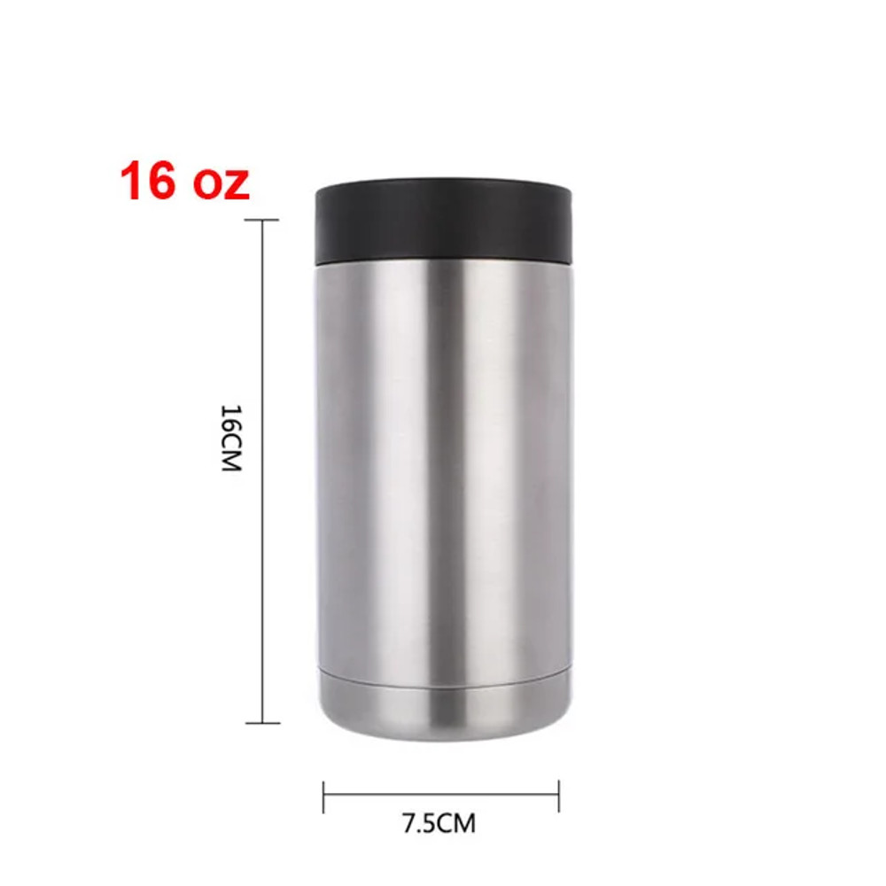 Stainless Steel Beer Bottle Cooler Double Wall Vacuum Insulated Cold Keeper CanBottle Holder Durabl 6