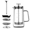 Premium High Borosilicate Glass French Press Coffee Pot DoubleLayer Insulated Filter Pot Stylish Sh 5