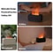 Ultrasonic New Mini Aroma Diffuser Air Humidifier Cool Mist Maker Fogger LED Essential Oil Flame Lamp Difusor