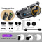 3D Surround Heavy Bass Motorcycle Helmet Headset Stereo Bluetooth HandsFree Calls IPX7 Waterproof 6