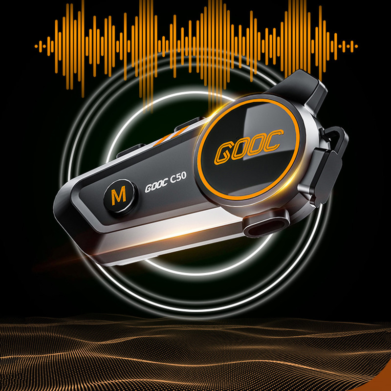 3D Surround Heavy Bass Motorcycle Helmet Headset Stereo Bluetooth HandsFree Calls IPX7 Waterproof 0