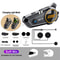 3D Surround Heavy Bass Motorcycle Helmet Headset Stereo Bluetooth HandsFree Calls IPX7 Waterproof 7