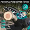 8-Inch Cordless Electric Chainsaw, Mini Chainsaw for Wood Cutting, Pruning & Garden Work, Compatible