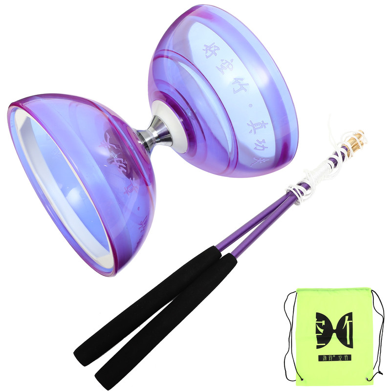 Professional Diabolo of Triple Bearing Diabolo Toy, Chinese Diabolo Yoyo for Beginners & Pros, Fitness Toy