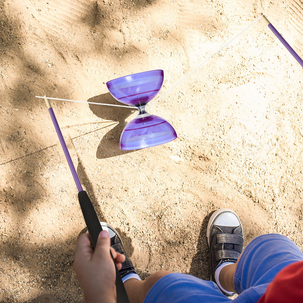 Professional Diabolo of Triple Bearing Diabolo Toy, Chinese Diabolo Yoyo for Beginners & Pros, Fitness Toy
