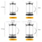 High Borosilicate Glass Coffee French Press Pot With Filter Hand Punch Design For Brewing Coffee Te 5