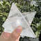 10CM Natural Clear Crystal Merkaba Pendulum Healing Energy Stones For Jewelry Decoration Spiritual 2