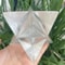 10CM Natural Clear Crystal Merkaba Pendulum Healing Energy Stones For Jewelry Decoration Spiritual 4