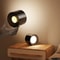 Luxurious 360 Rotating Dual Head LED Wall Light Indoor Bedroom Bedside Reading Light With Decorativ 5