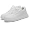 Height Increasing Shoes For Men Invisible Elevator Sneakers White Leather Sport Zapatillas De Hombr 0