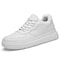 Height Increasing Shoes For Men Invisible Elevator Sneakers White Leather Sport Zapatillas De Hombr 3