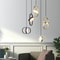 Modern LED Pendant Lights Fixture, Gold Hanging Lamps for Bedroom, Kitchen, Dining Room, Suspension Luminaire Home Decor