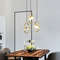 Modern LED Pendant Lights Fixture, Gold Hanging Lamps for Bedroom, Kitchen, Dining Room, Suspension Luminaire Home Decor