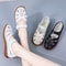 Womens Summer Sandals Breathable Leather Slippers Fashion NonSlip Casual Roman Shoes Ladies Sanda 1