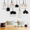 Nordic Pendant Lamp, Modern Glass Hanging LED Light Fixture for Restaurant, Living Room, Bedroom, Indoor Decoration