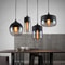 Nordic Pendant Lamp, Modern Glass Hanging LED Light Fixture for Restaurant, Living Room, Bedroom, Indoor Decoration