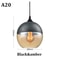 Nordic Pendant Lamp, Modern Glass Hanging LED Light Fixture for Restaurant, Living Room, Bedroom, Indoor Decoration