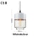 Nordic Pendant Lamp, Modern Glass Hanging LED Light Fixture for Restaurant, Living Room, Bedroom, Indoor Decoration