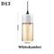 Nordic Pendant Lamp, Modern Glass Hanging LED Light Fixture for Restaurant, Living Room, Bedroom, Indoor Decoration