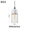 Nordic Pendant Lamp, Modern Glass Hanging LED Light Fixture for Restaurant, Living Room, Bedroom, Indoor Decoration