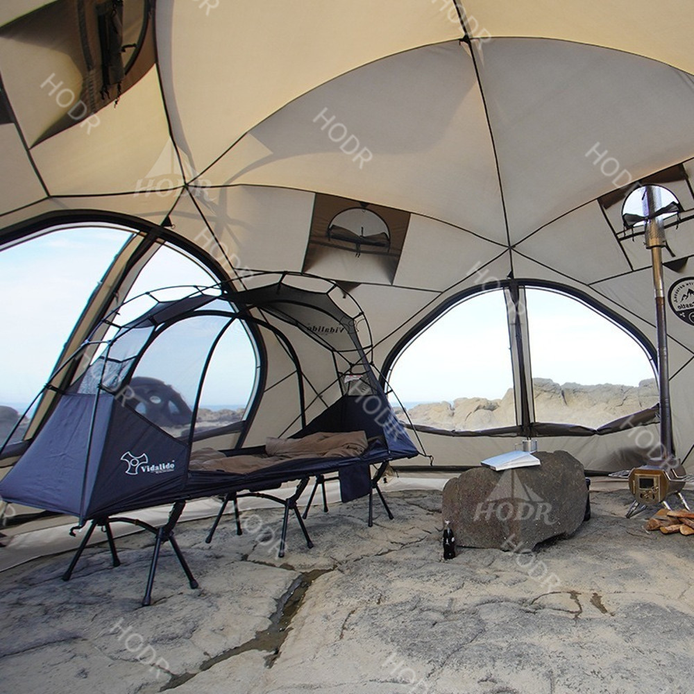 Vidalido Floating Island Tent Cot Ultralight 1Person OffGround Camping Tent With Mosquito Net Wate 2