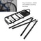 Heavy-Duty Rear Bike Rack Cargo Rack, 154lb Load Aluminum Alloy Touring Carrier for V Brake & Disc Brake MTB/Road Bike