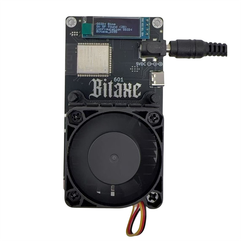 Bitaxe Gamma 601 12THS BTC Solo Miner 1822W BM1370 ASIC Bitcoin Miner 0