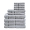 Towel Set with Upgraded Softness & Durability, Premium Cotton Bath Towels, Hand Towels & Washcloths for Everyday Use