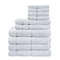 Towel Set with Upgraded Softness & Durability, Premium Cotton Bath Towels, Hand Towels & Washcloths for Everyday Use