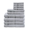 Towel Set with Upgraded Softness & Durability, Premium Cotton Bath Towels, Hand Towels & Washcloths for Everyday Use