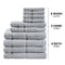 Towel Set with Upgraded Softness & Durability, Premium Cotton Bath Towels, Hand Towels & Washcloths for Everyday Use