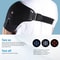 Adjustable Heating Shoulder Support Belt, Temperature Levels for Hot & Cold Therapy, Pain Relief, and Muscle Relaxation