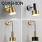Adjustable Wall Lights Nordic, LED Iron Bedside Wall Lamps for Bedroom, Aisle, Stair, Indoor Lighting Sconce Home Decor