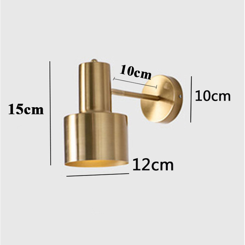 Adjustable Wall Lights Nordic, LED Iron Bedside Wall Lamps for Bedroom, Aisle, Stair, Indoor Lighting Sconce Home Decor