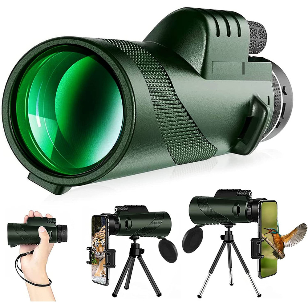 Portable Zoom HD Telescope Folding Long Distance Mini Powerful Telescope For Hunting Camping Sports 0