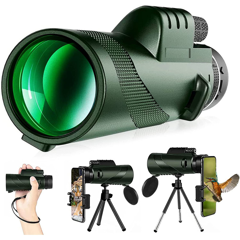 Portable Zoom HD Telescope Folding Long Distance Mini Powerful Telescope For Hunting Camping Sports 0
