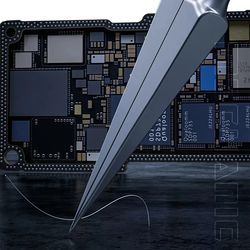 professional mechanic ka stainless steel tweezers, anti-corrosion, high hardness precision repair tool