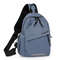 Unisex Chest Bag Fashion Nylon Messenger Bag With Adjustable Shoulder Strap Zipper Closure For Out 7
