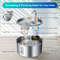 Stainless Steel Cat Water Fountain, Pet Drinking Fountain With Ultra Quiet Pump, Multi-Layer Filtration System