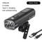 WEST BIKING Intelligent Light Sensing Bike Front Light, Portable Cycling Flashlight with Quick Release Bicycle Headlight