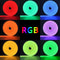 24V RGB Neon LED Lights Strip, Flexible Bluetooth App-Controlled Tape for Wall, Childrens Room, More
