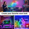 24V RGB Neon LED Lights Strip, Flexible Bluetooth App-Controlled Tape for Wall, Childrens Room, More