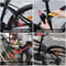 HeavyDuty Bike Lock With Burglar Alarm 110dB Waterproof Bicycle Cable Lock Remote Control 4Digit P 2