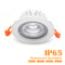 IP65 Waterproof LED Recessed Ceiling Light – Round Downlight, Spot Light for Sauna, Steam Bath, Kitchen Bathroom
